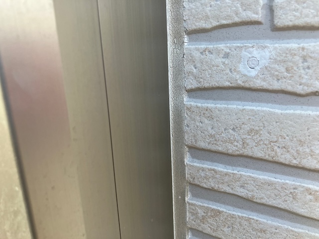 サッシのシーリング